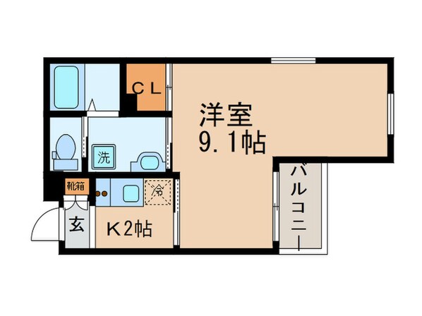 a&m Court enmachiの物件間取画像